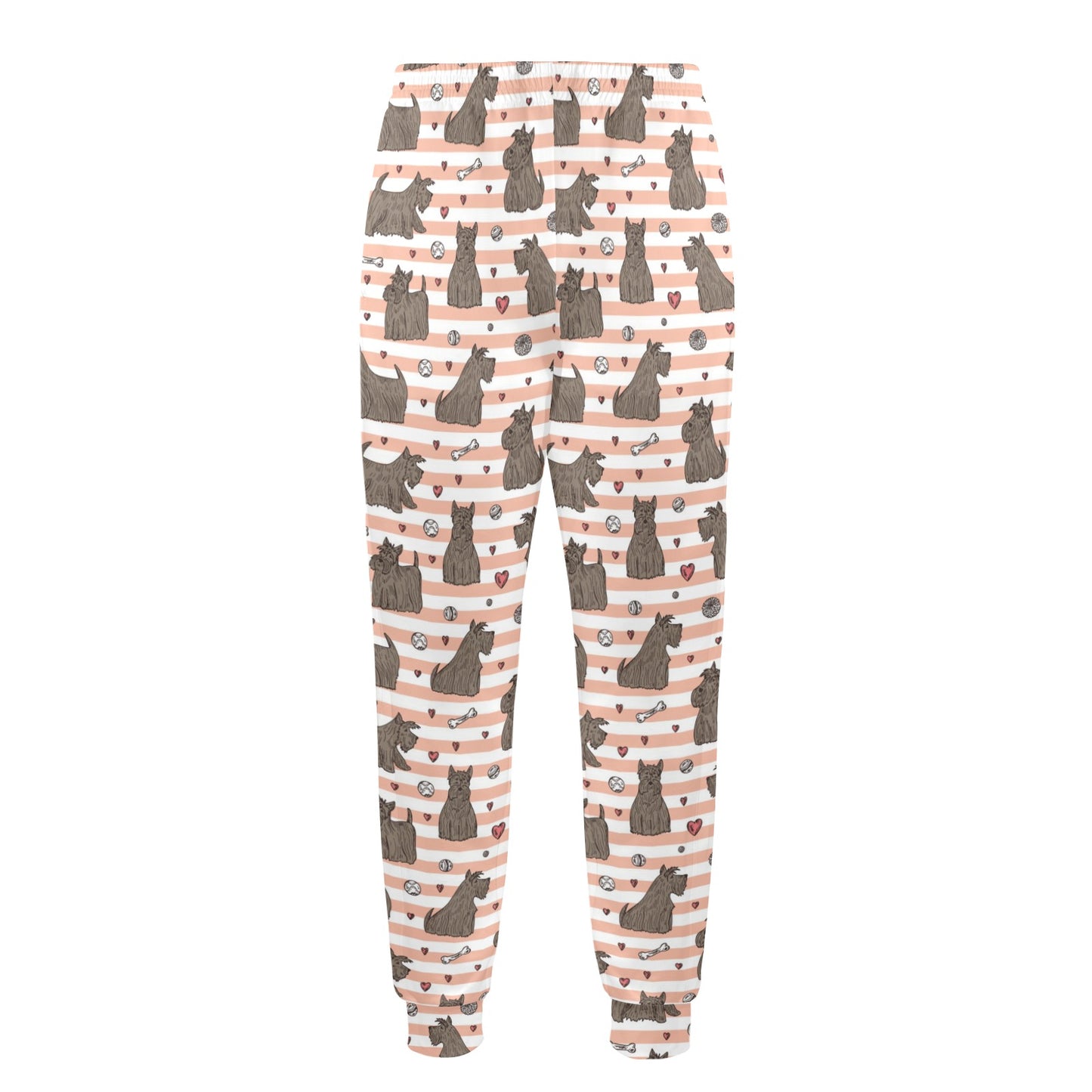 Scottish Terriers Print Design LKS3016 Men's Casual Track Pants