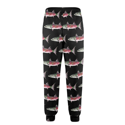 Barracuda Pattern Print Design 02 Men's Casual Track Pants