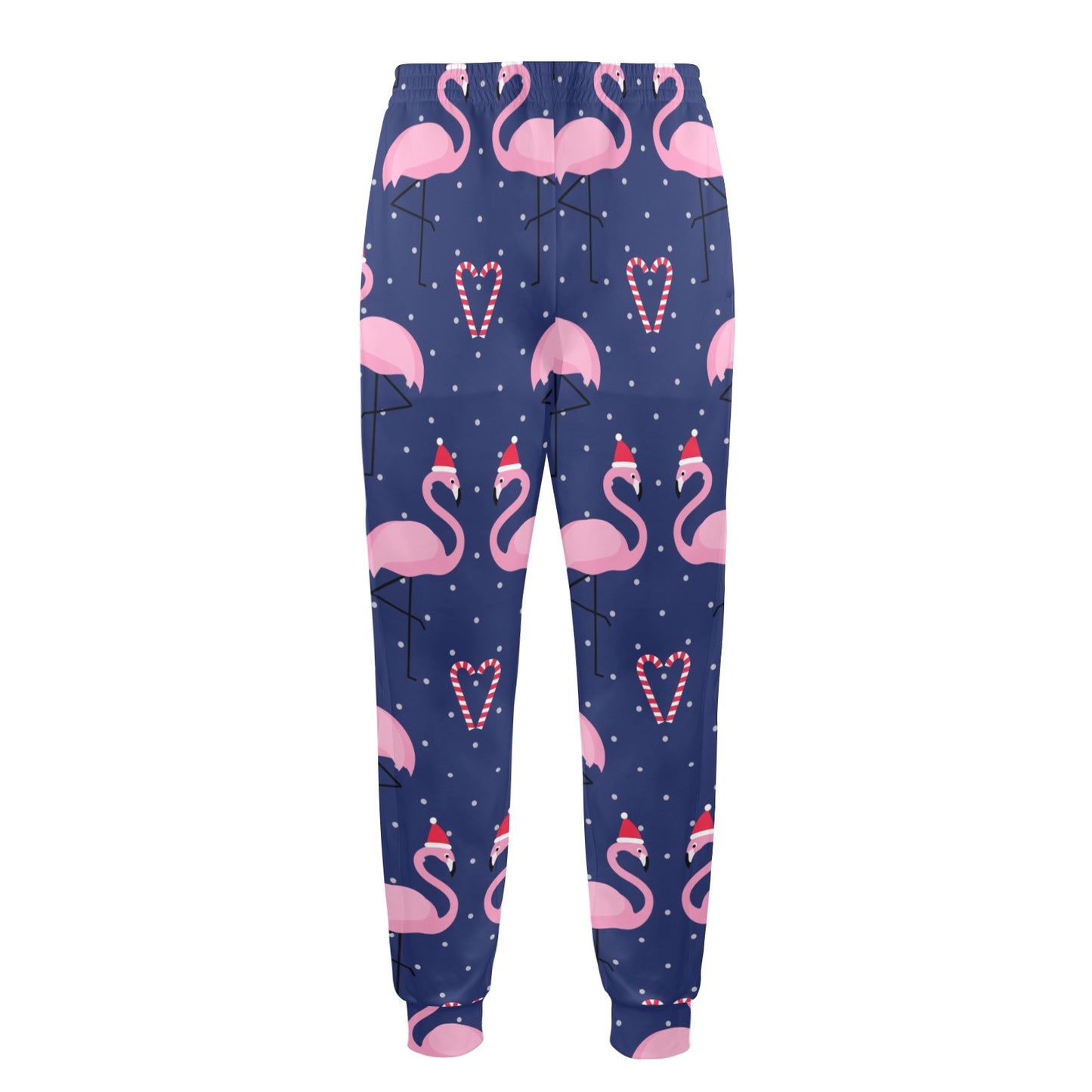 Flamingo Christmas Men's Casual Track Pants