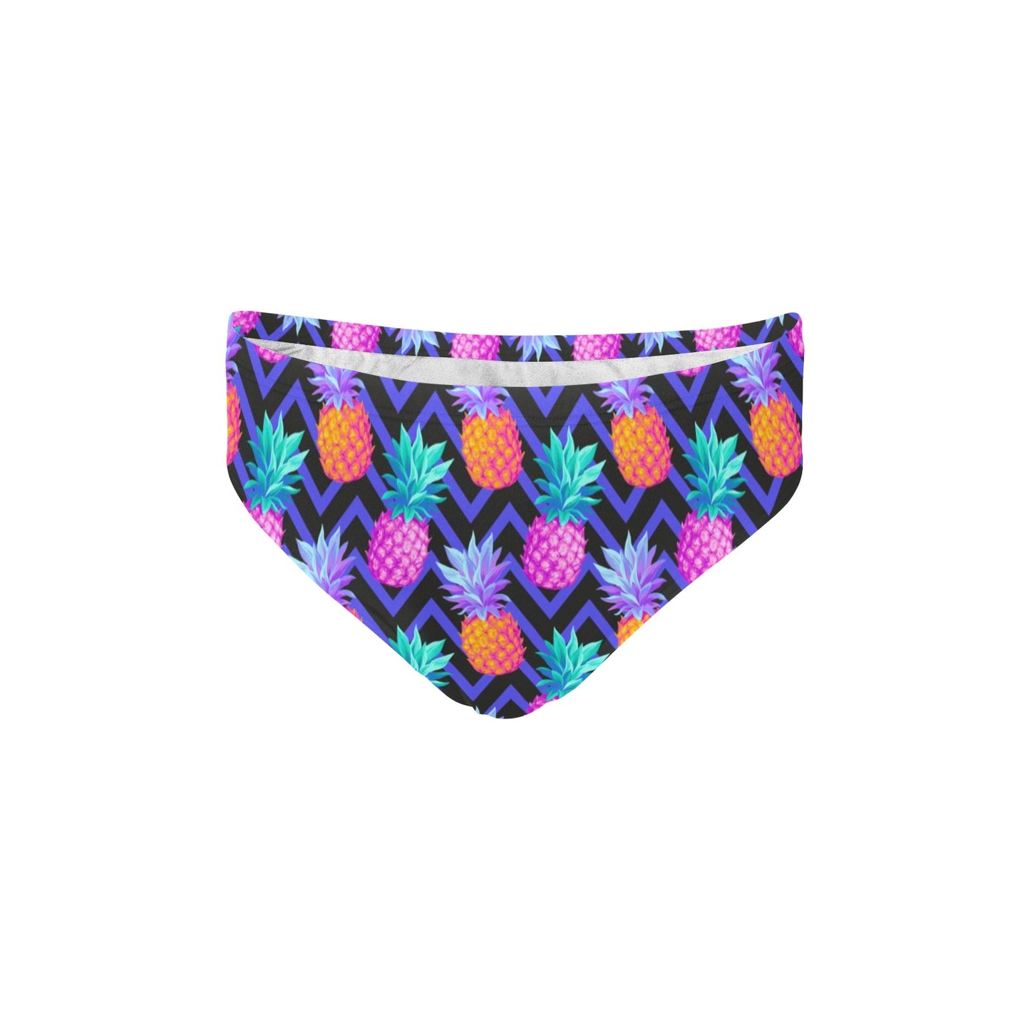 Pineapple Color Art Pattern Men's Swimming Briefs