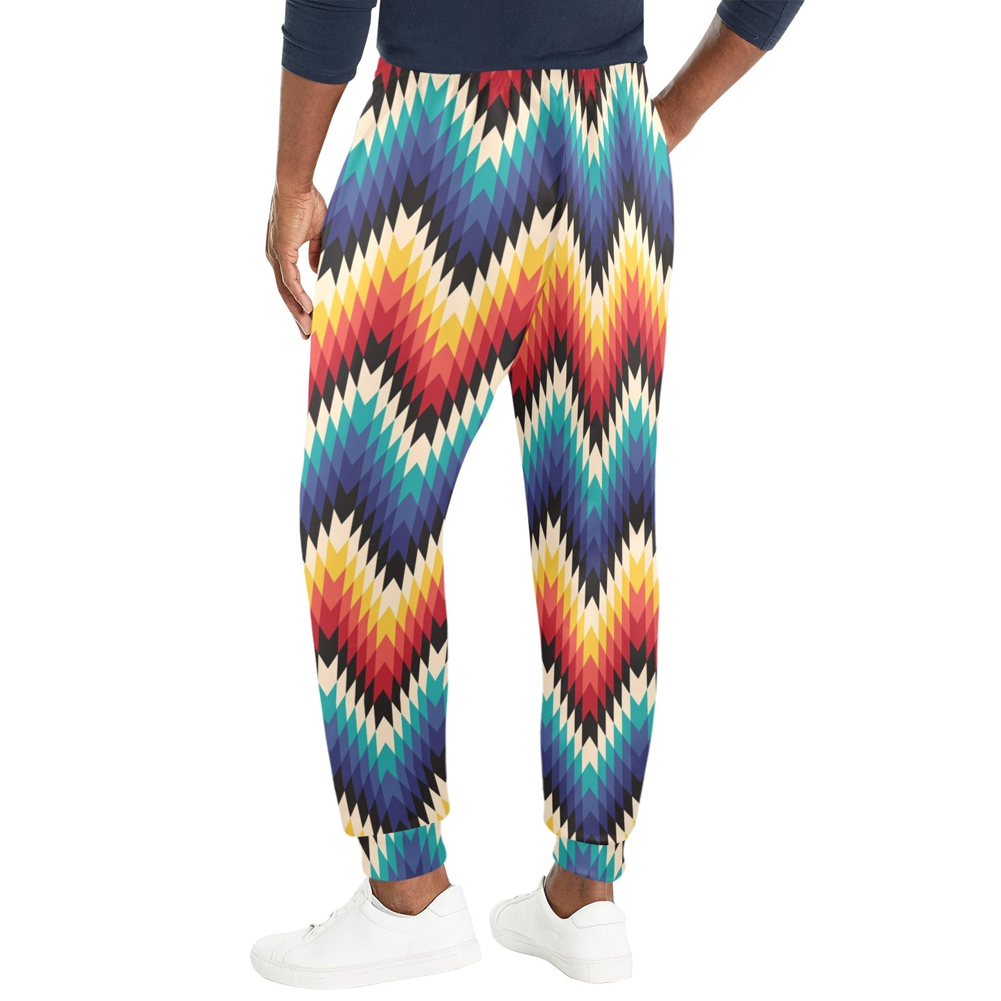 Tribal Aztec Men's Casual Track Pants