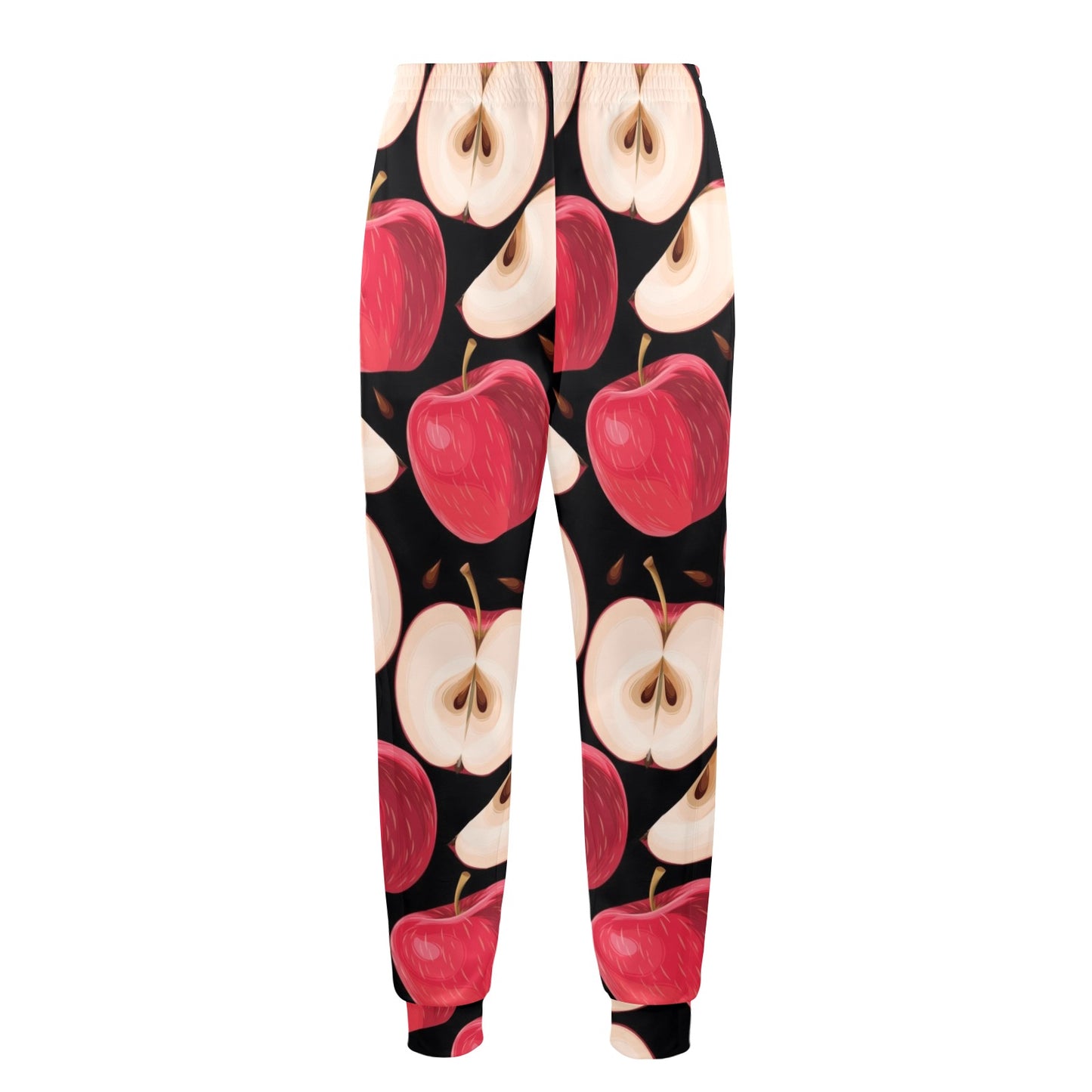 Apple Pattern Print Design AP02 Men's Casual Track Pants