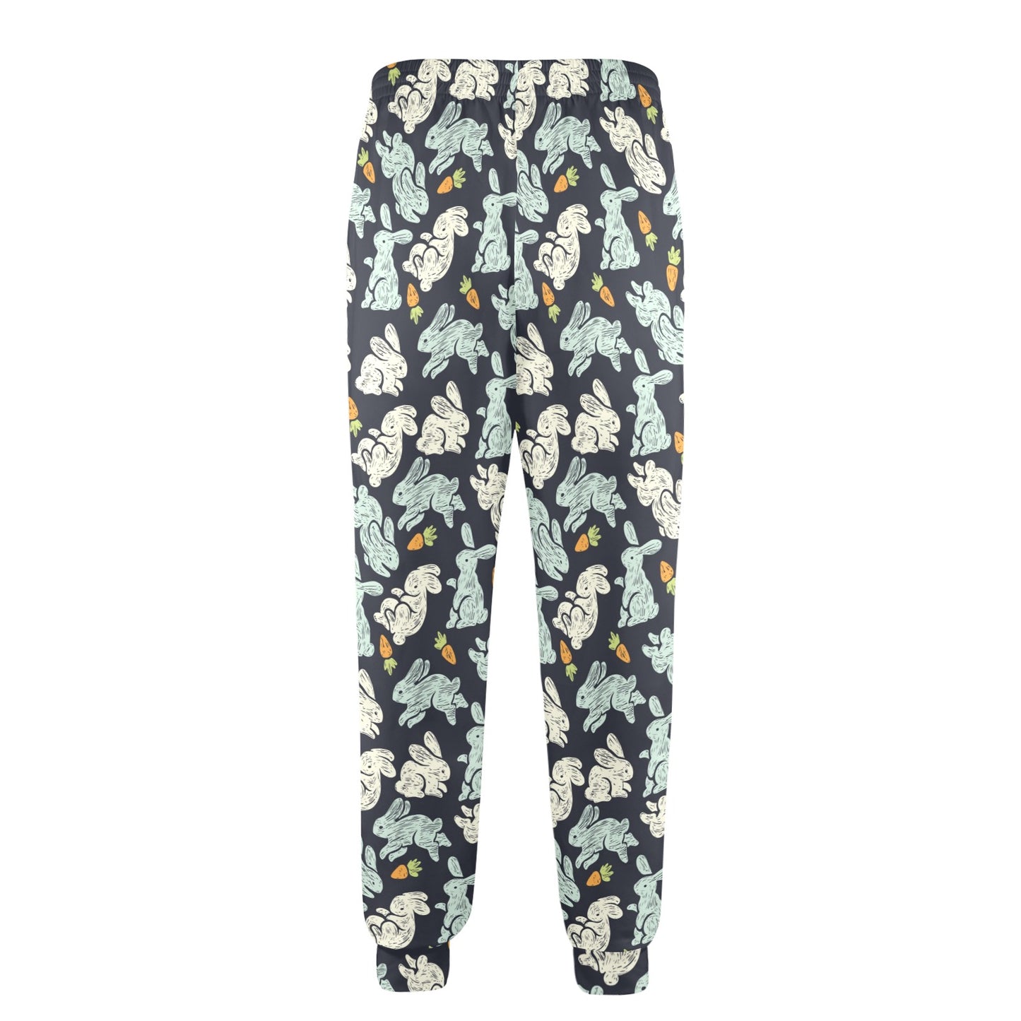 Bunny Pattern Print Design 04 Men's Casual Track Pants