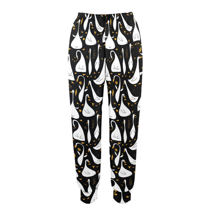 Goose Print Design LKS401 Women's Casual Track Pants