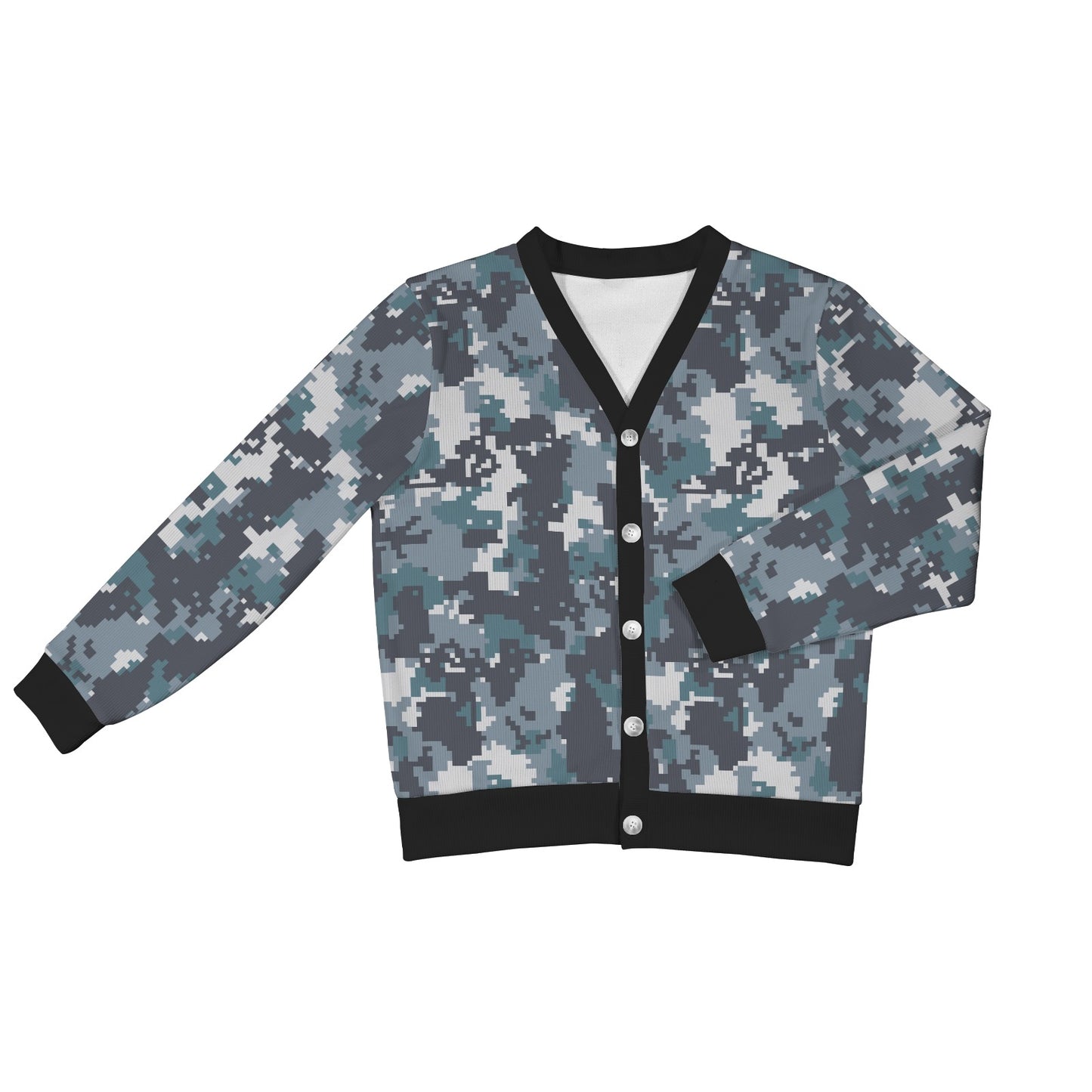 ACU Digital Urban Camouflage Women's Cardigan