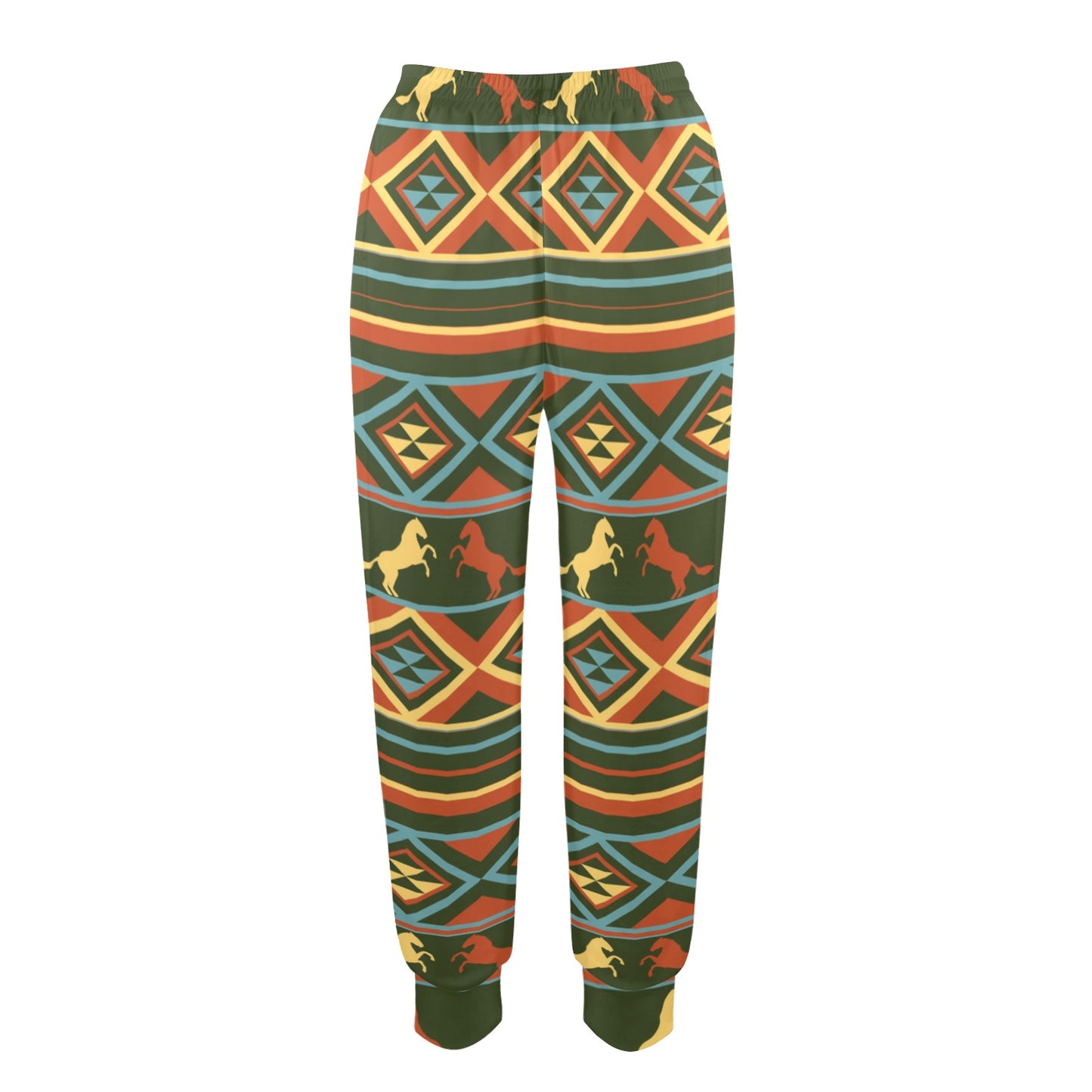 Horse Western Pattern Women's Casual Track Pants