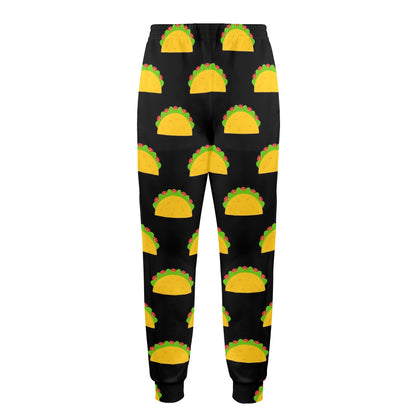 Taco Pattern Print Design TC06 Men's Casual Track Pants
