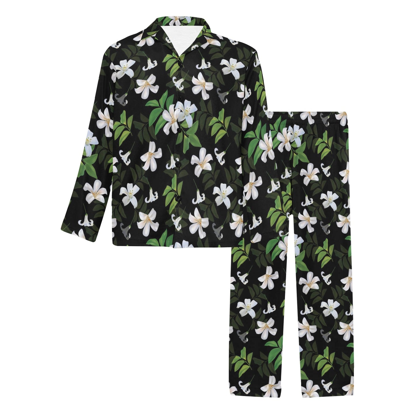 Sampaguita Print Design LKS301 Men's Long Pajama Set