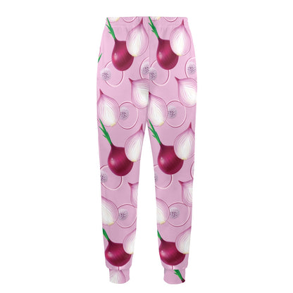 Onion Pattern Print Design A01 Men's Casual Track Pants