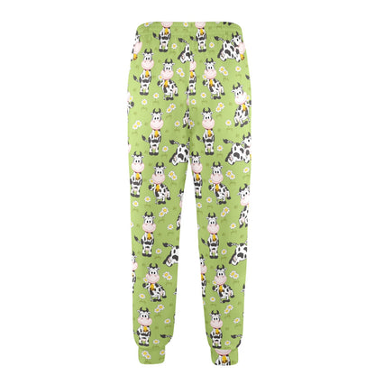 Cattle Print Design LKS401 Men's Casual Track Pants