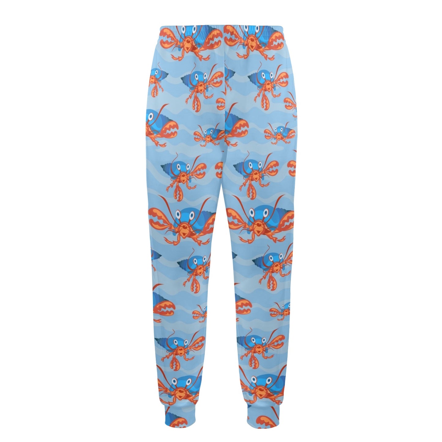 Hermit Crab Design Print Pattern JJ0339 Men's Casual Track Pants