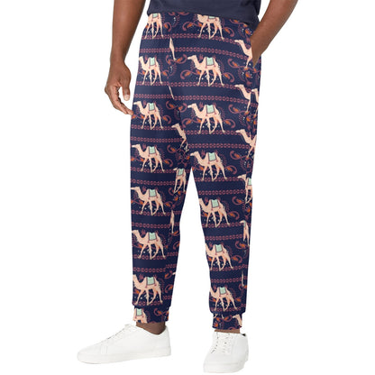 Camel Design Print Pattern JJ025 Men's Casual Track Pants