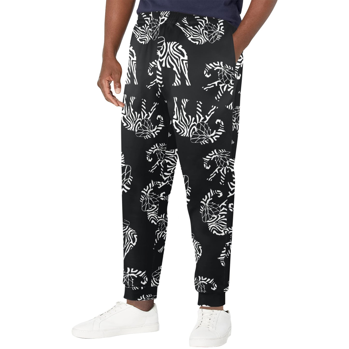 Elephant Tribal Men's Casual Track Pants