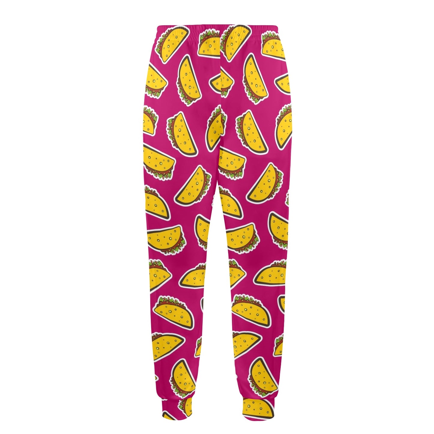Taco Pattern Print Design TC01 Men's Casual Track Pants