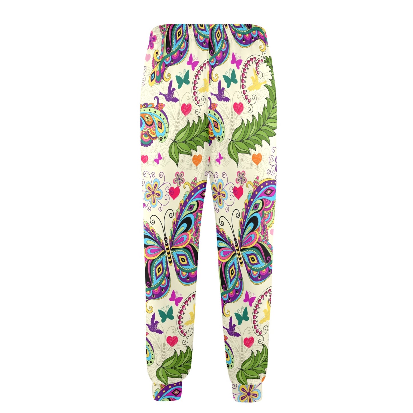 Butterfly Colorful Indian Style Men's Casual Track Pants