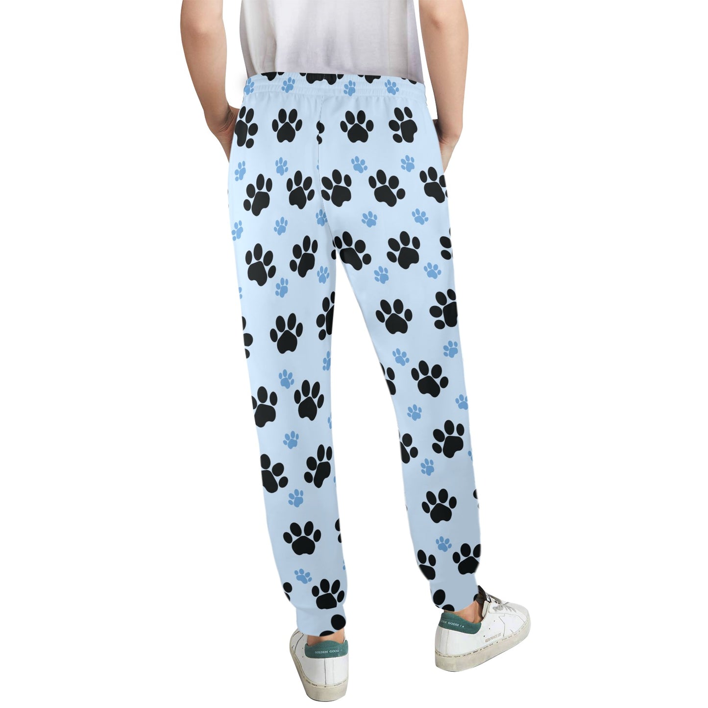 Paw Pattern Print Design A04 Women's Casual Track Pants