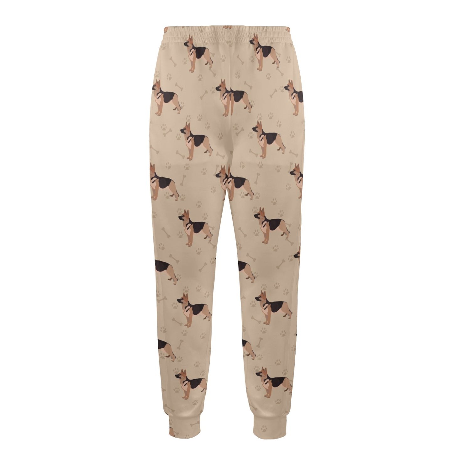 German Shepherd Design Print Pattern JJ0256 Men's Casual Track Pants