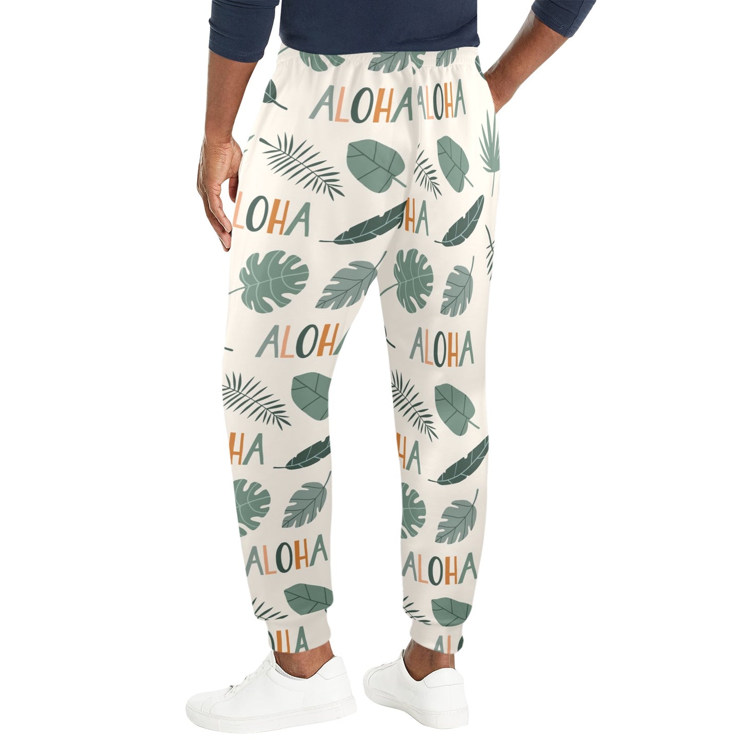 Aloha Hawaii Pattern Print Design 05 Men's Casual Track Pants