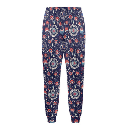 Suzani Print Design LKS305 Men's Casual Track Pants