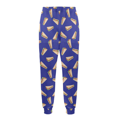 Sandwich Print Design LKS303 Men's Casual Track Pants