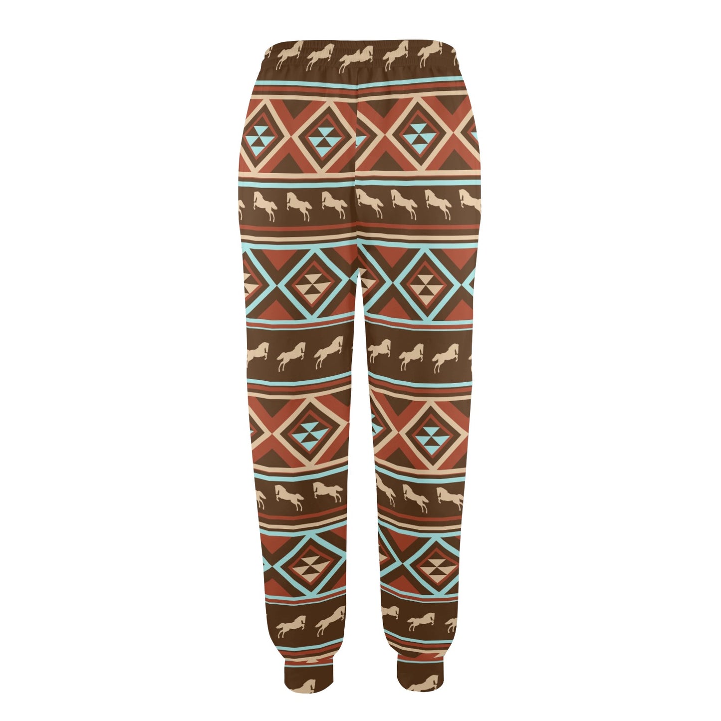 Western Horse Pattern Print LKS301 Women's Casual Track Pants
