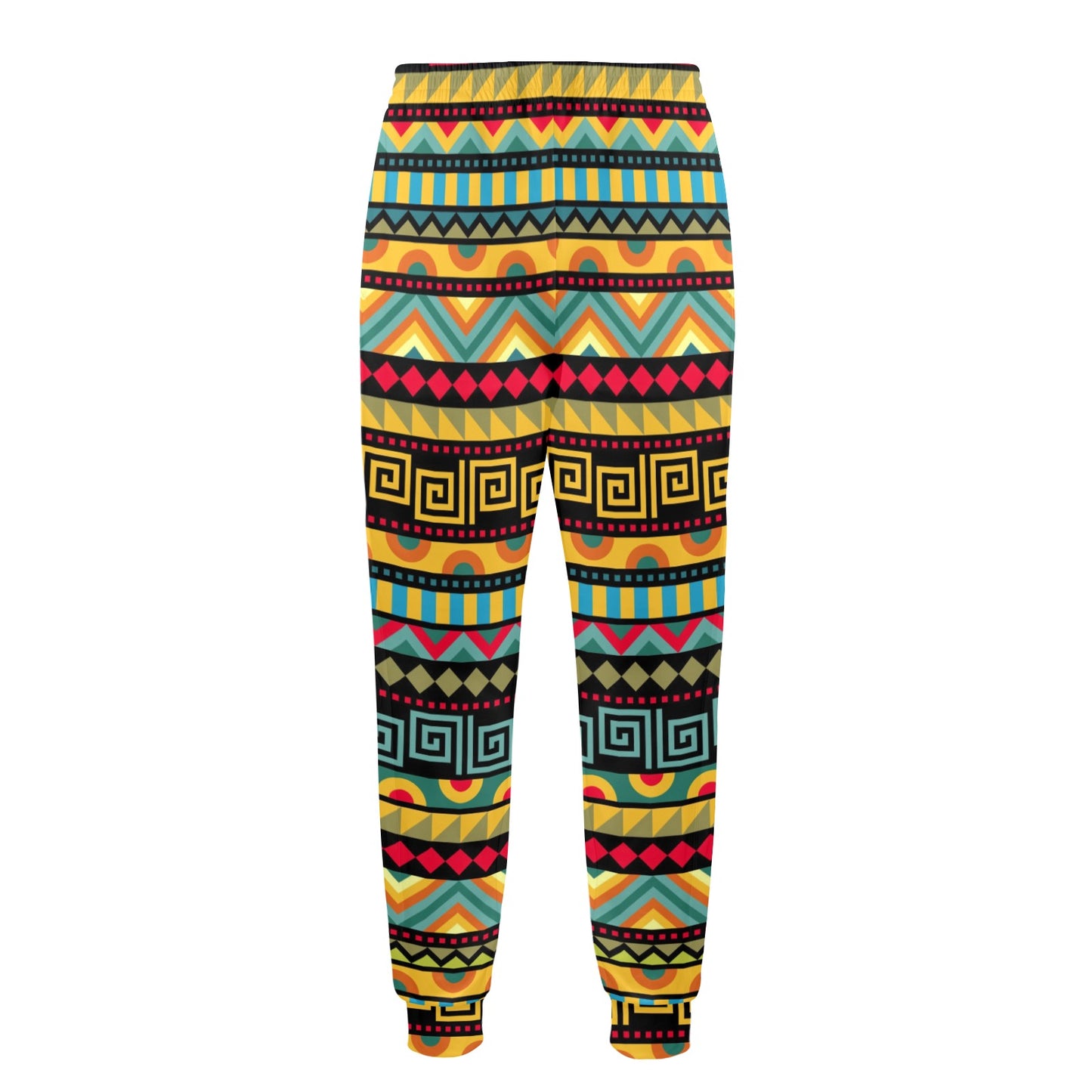 African Pattern Print Design 03 Men's Casual Track Pants