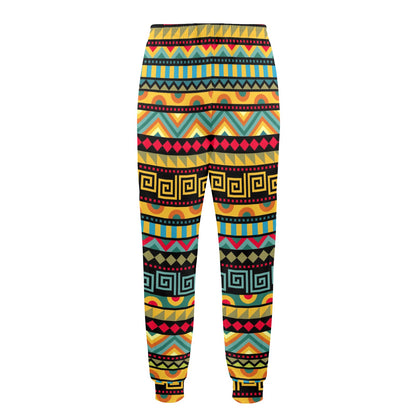 African Pattern Print Design 03 Men's Casual Track Pants
