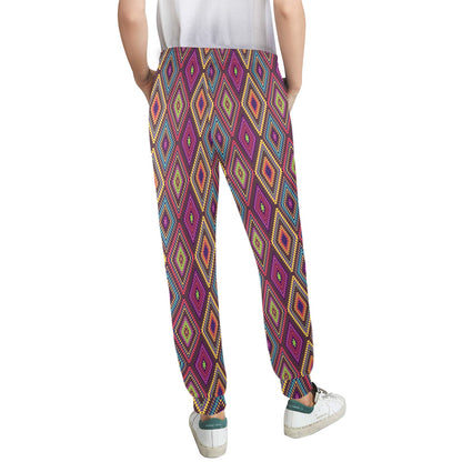 Southwestern Print Women's Casual Track Pants