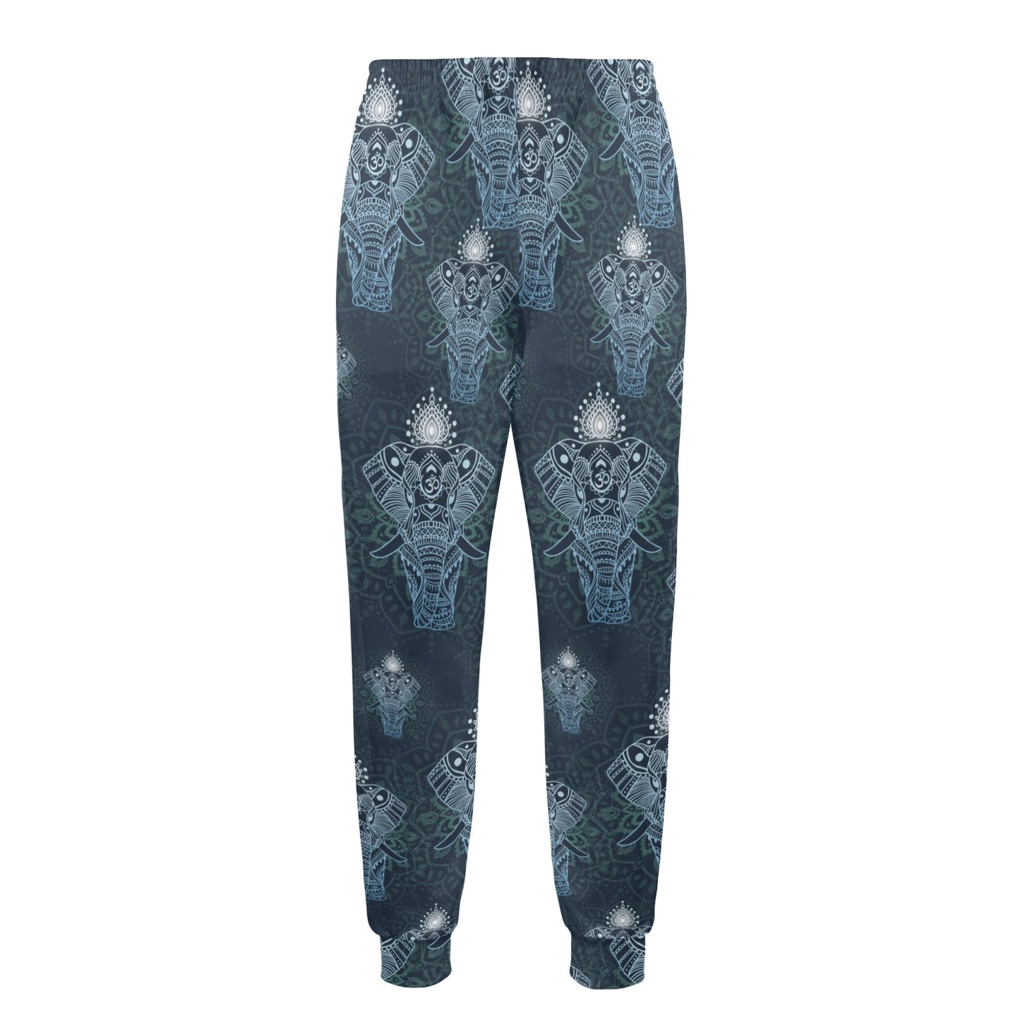 Elephant Mandala Men's Casual Track Pants