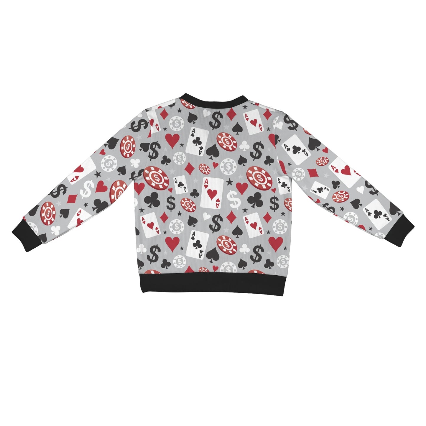 Casino Pattern Print Design 01 Women's Cardigan