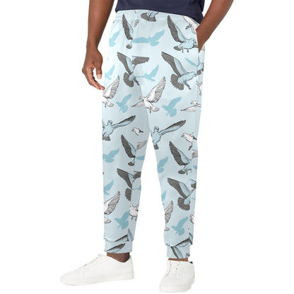 Pigeon Pattern Print Design 03 Men's Casual Track Pants