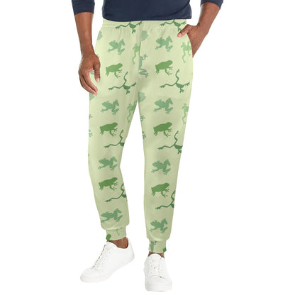frog Design Print Pattern JJ0231 Men's Casual Track Pants