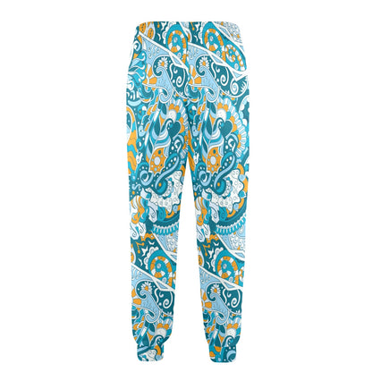Funky Retro Pattern Print Design A03 Men's Casual Track Pants
