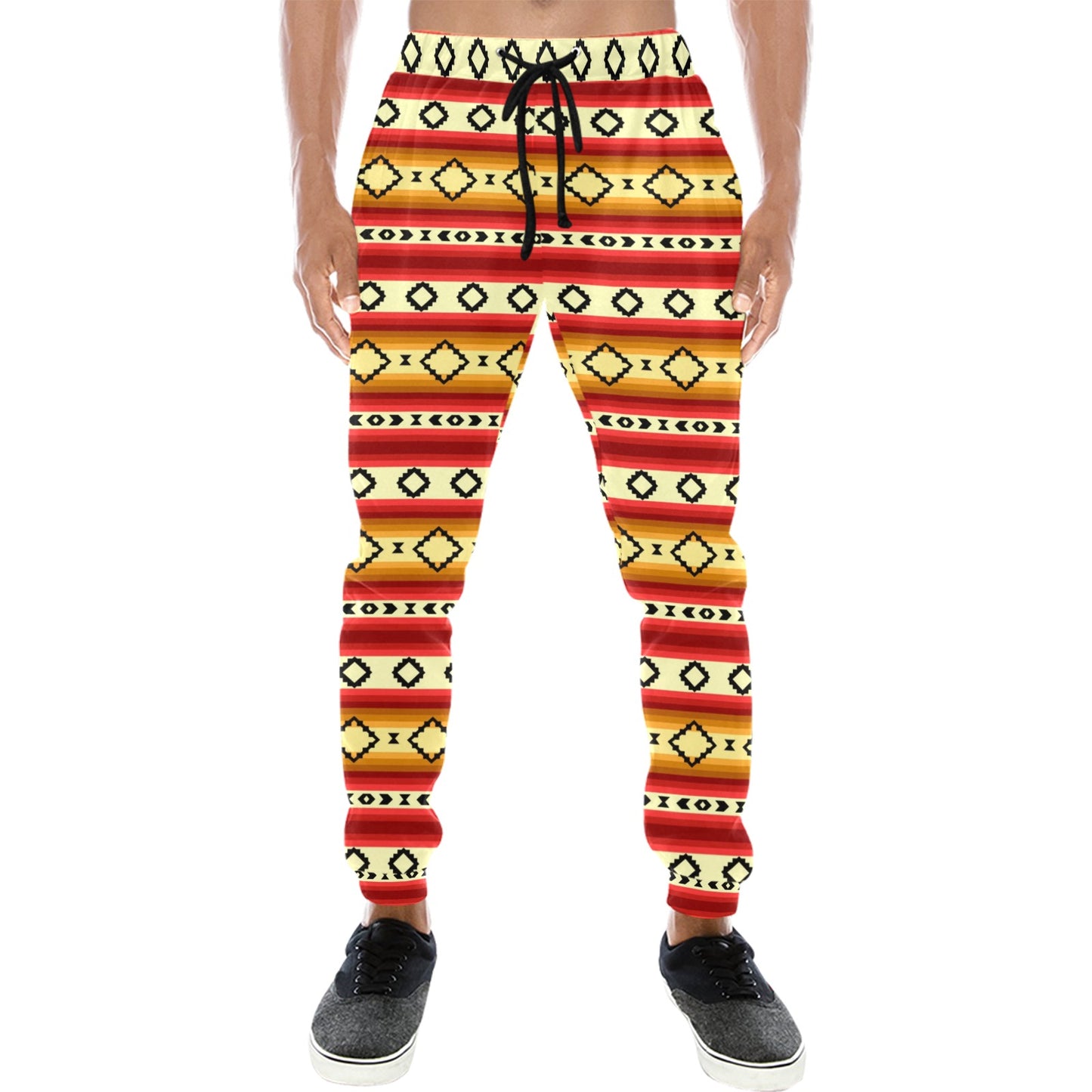Serape Themed Men's Sweatpants