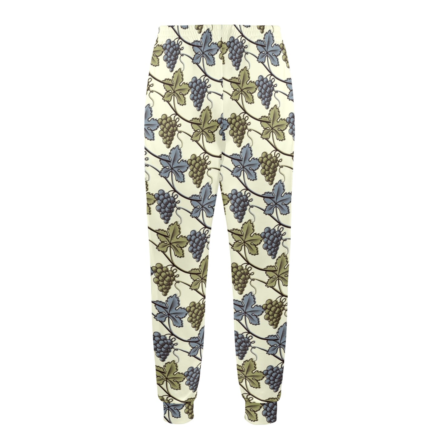 Grape Pattern Print Design GP03 Men's Casual Track Pants