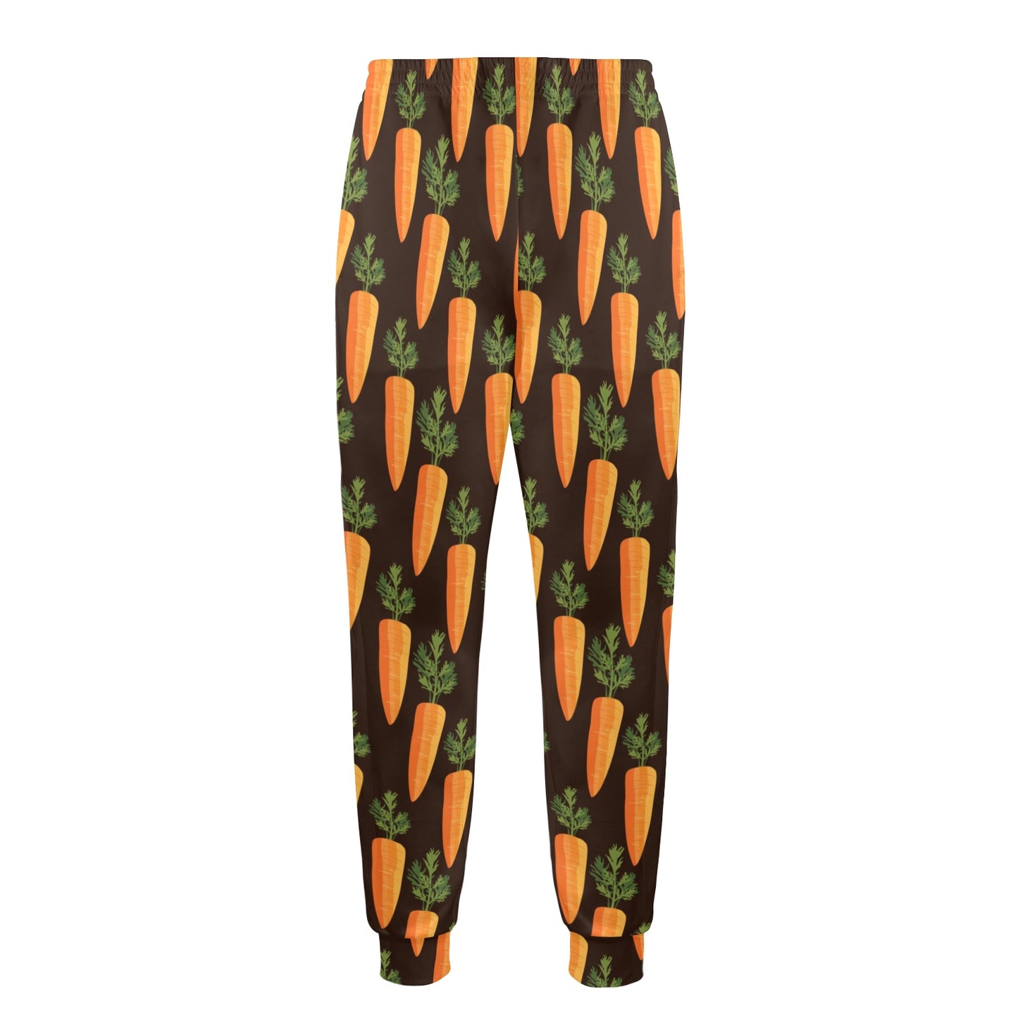 Carrot Pattern Print Design 06 Men's Casual Track Pants
