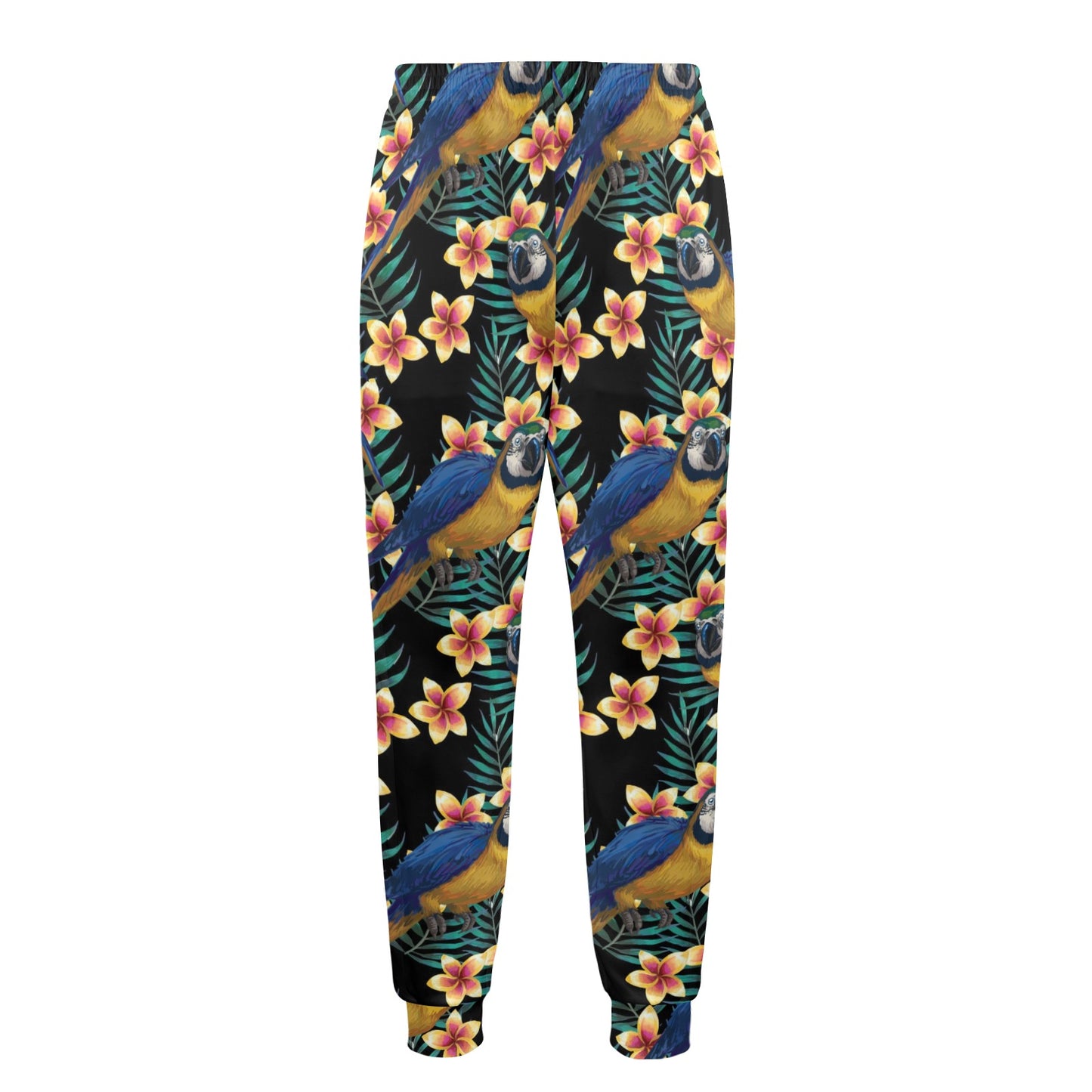 Macaw Pattern Print Design 03 Men's Casual Track Pants