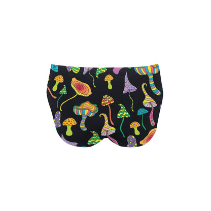 Psychedelic Mushroom Pattern Print Design A02 Men's Swimming Briefs