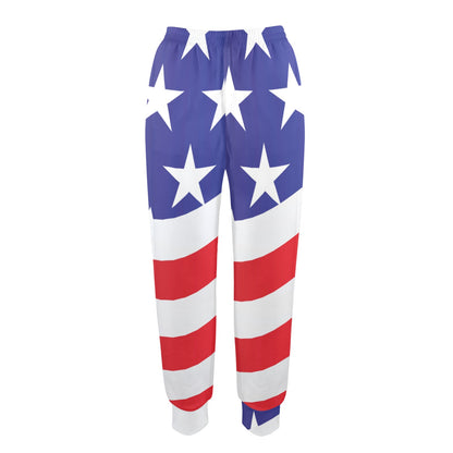 American flag Print Women's Casual Track Pants