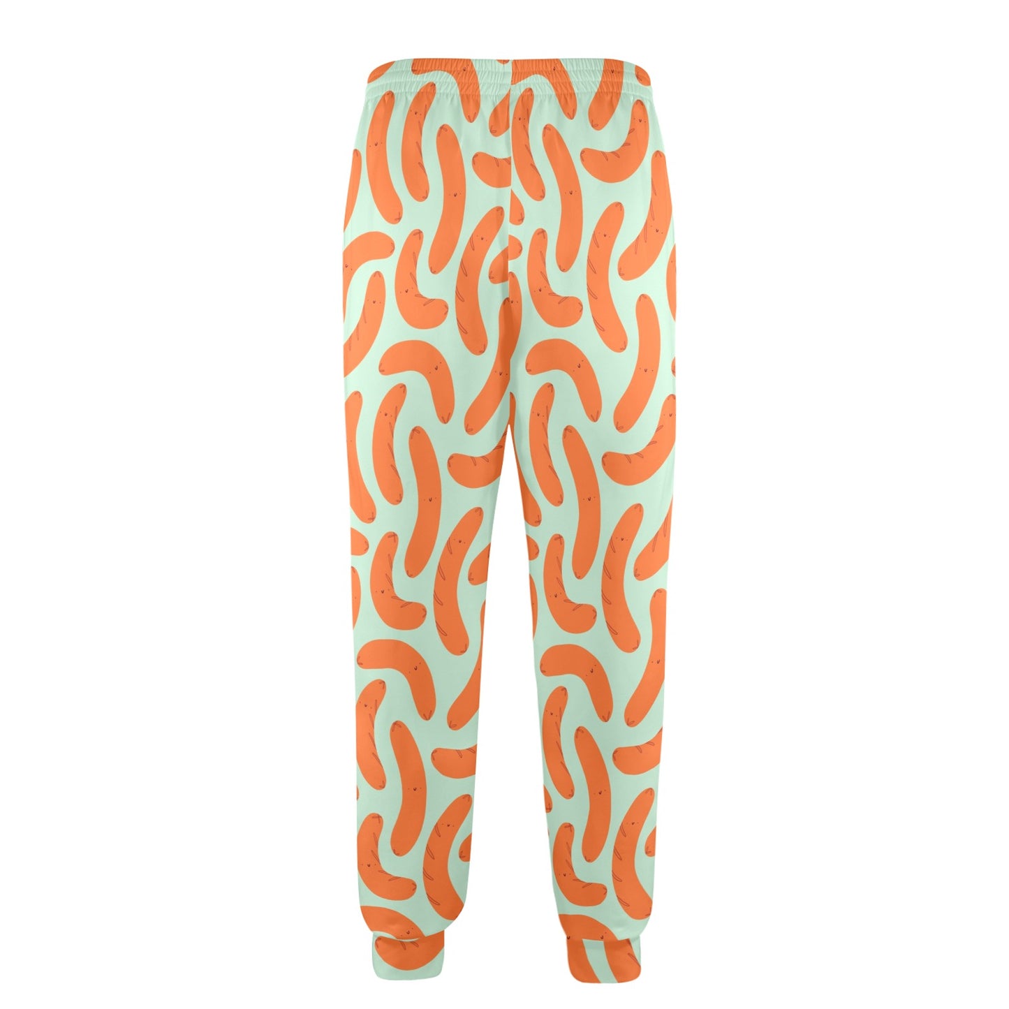 Sausage Print Design LKS304 Men's Casual Track Pants