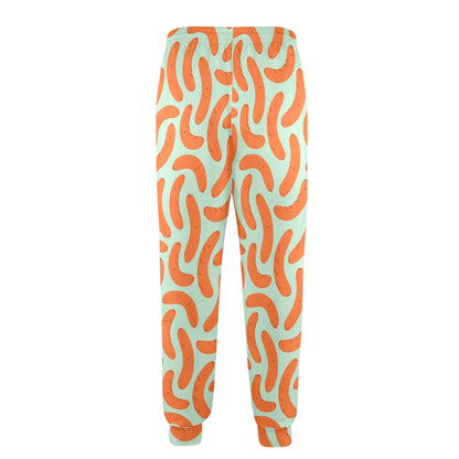 Sausage Print Design LKS304 Men's Casual Track Pants