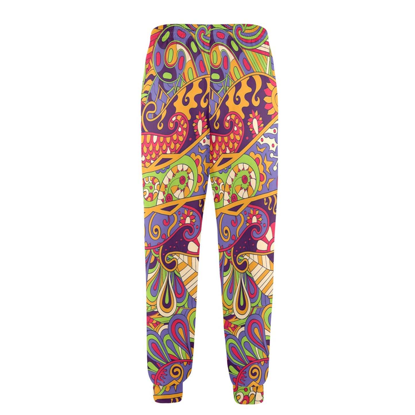 Funky Retro Pattern Print Design A04 Men's Casual Track Pants