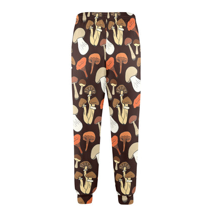 Mushroom Pattern Print Design A05 Men's Casual Track Pants