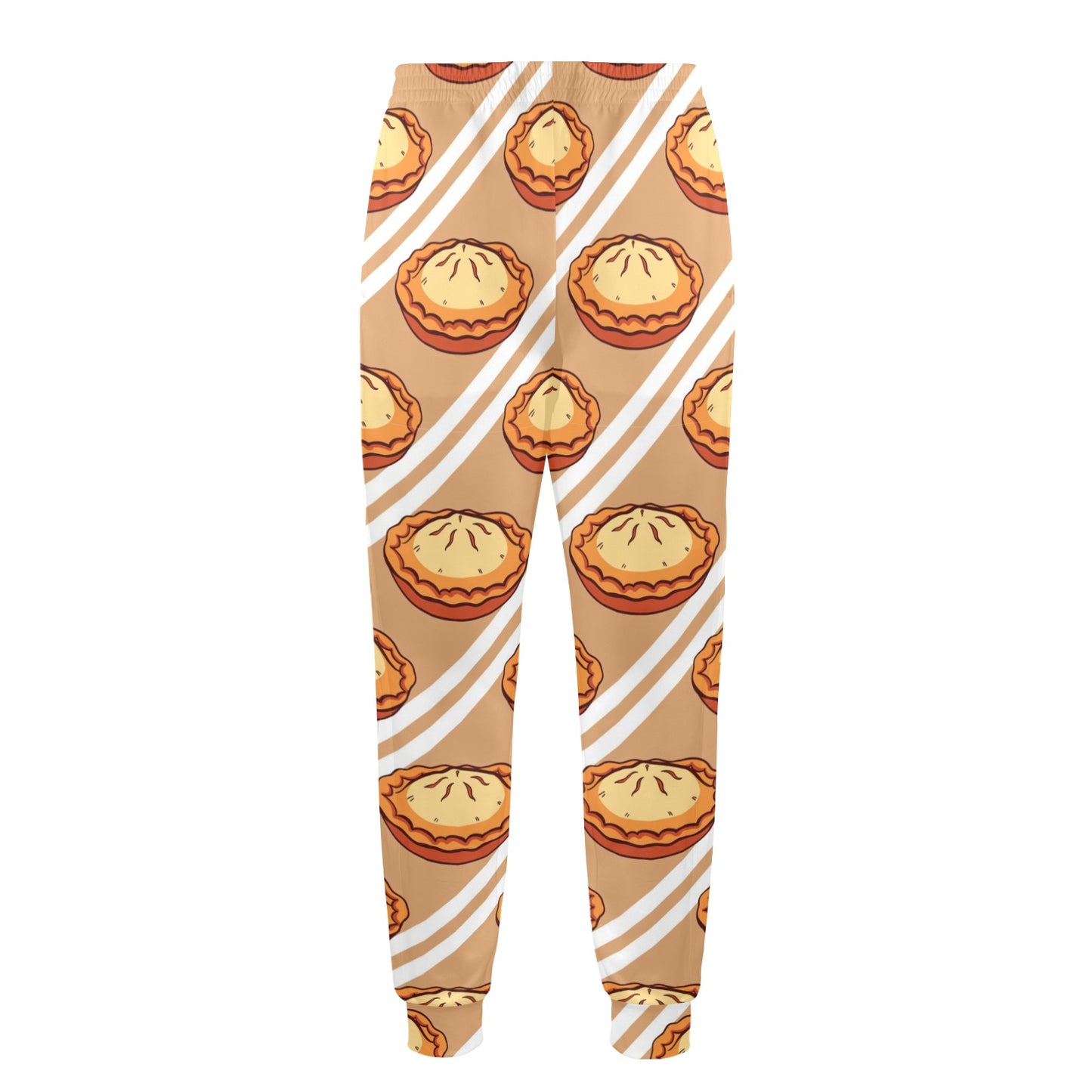 Pie Pattern Print Design A02 Men's Casual Track Pants