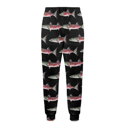 Barracuda Pattern Print Design 02 Men's Casual Track Pants