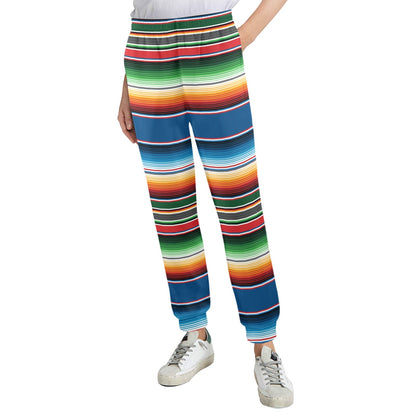 Serape Print Design LKS303 Women's Casual Track Pants