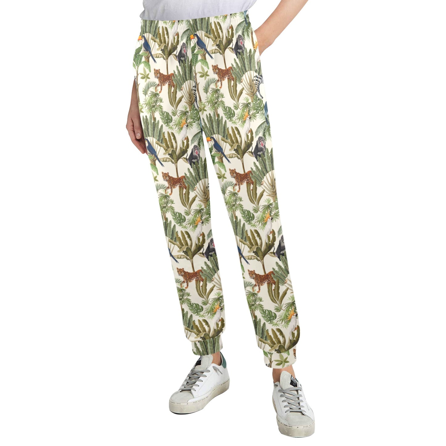 Safari Animal Print Design LKS304 Women's Casual Track Pants