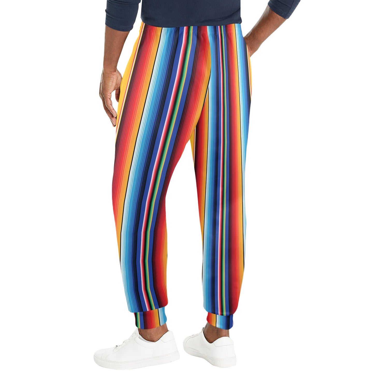 Mexican Blanket Stripe Print Pattern Men's Casual Track Pants