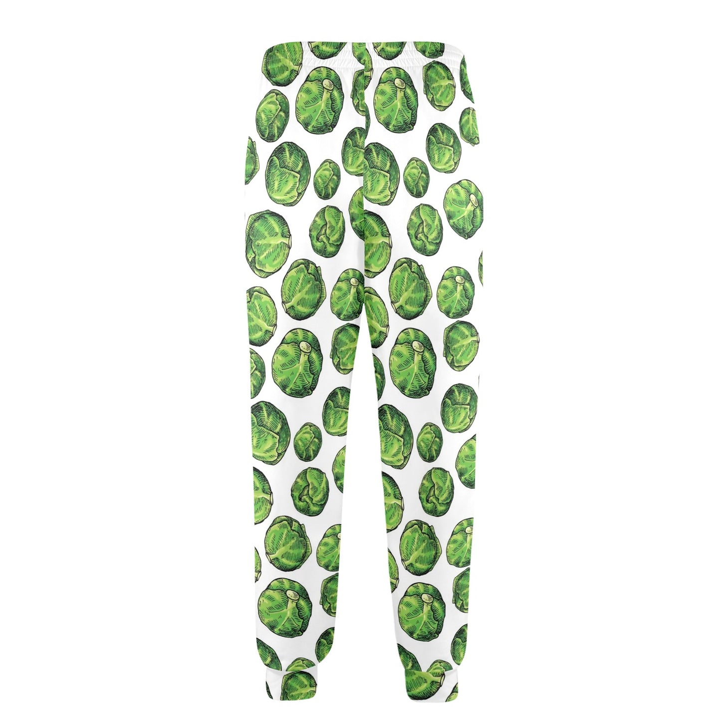 Brussels Sprouts Pattern Print Design 02 Men's Casual Track Pants
