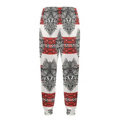 Native Indian Wolf Men's Casual Track Pants